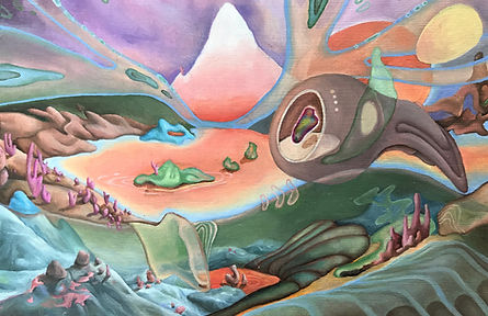 Mini Worlds, 2019, painting 6